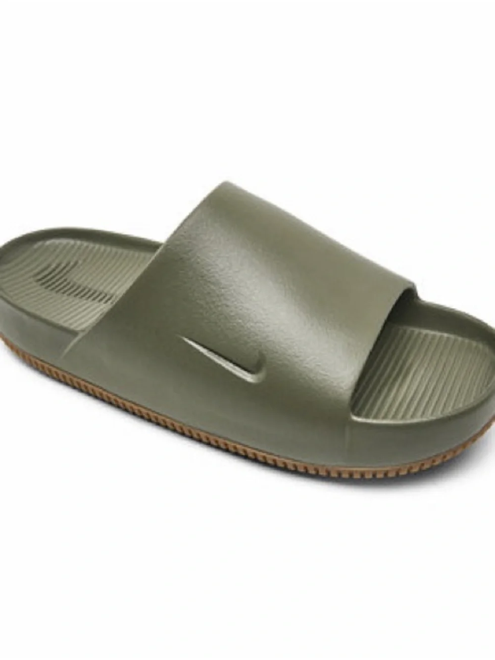 Nike Men's Calm Olive Green Slide Sandal Men 8/Womens 9